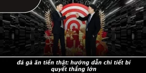 ĐÁ GÀ ĂN TIỀN THẬT: HƯỚNG DẪN CHI TIẾT BÍ QUYẾT THẮNG LỚN